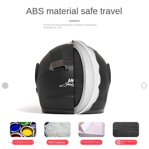 <span class=keywords><strong>Casque</strong></span> de <span class=keywords><strong>moto</strong></span> électrique certifié 3C pour le commerce extérieur, en ABS, pour hommes et femmes, quatre saisons, universel, double miroir, chaud, intégral - Product Image 3