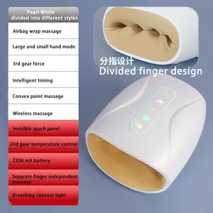 Best Price Heating Massage Hand Massager Palm Wrist Finger Pressure Joint Heating Air Pressure Massager