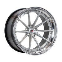 Jantes forgées en 3 parties VPS-2 6061T6 de 18 à 24 pouces, polies, concaves profondes, multi-rayons, 5x112 5x120 pour BMW M5 Audi RS6 Porsche 911