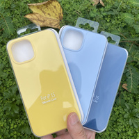 Coque de Téléphone Mobile en Silicone Liquide Multicolore avec Emballage de Vente au Détail pour Apple iPhone 17 16 15 11 12 13 14 Pro Max 7 8 Plus