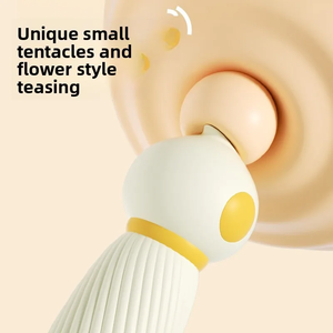 Superventas lindo Mini Usb carga 10 funciones vibrador Av varita masajeador silicona estimulador del clítoris adultos juguetes sexuales para mujeres - Product Image 3