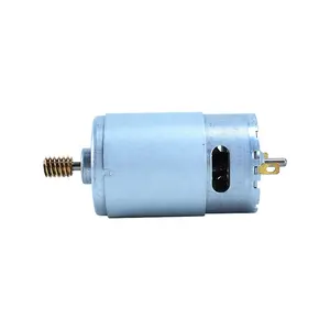 YiFeng-Mini Motor de gusano 555, CC de 12 voltios, 3V, 6V, 24V, alto Torque, baja velocidad, 12 v, Motor eléctrico 555 con engranaje de gusano