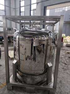 2025 serbatoio di stoccaggio dell'elettrolita a forma di cilindro in acciaio inossidabile di dimensioni 50L 100L <span class=keywords><strong>500L</strong></span> 1000L - Product Image 4