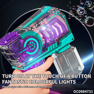 B/O điện tùy chỉnh Súng Bong Bóng đồ chơi máy bán buôn các nhà sản xuất với ánh sáng - Product Image 5