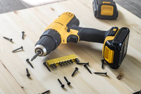 ZY Brushless Sans Fil 11 en 1 Ensemble d'Outils Clé Électrique Perceuse à Percussion Meuleuse d'Angle Marteau Pistolet Électrique Couleur Jaune Autres Outils