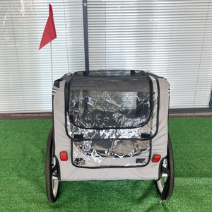 Rimorchio per Bicicletta per Animali Domestici con Attacco Rapido e Facile, Pieghevole, per Passeggiate all'Aperto, Passeggino per Gatti, Rimorchio da Viaggio - Product Image 3