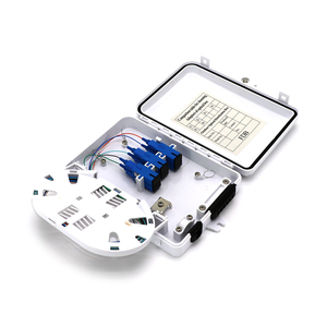 Box di Distribuzione Fibra Ottica a 6 Porte SC LC APC UPC per Interni ed Esterni NAP <span class=keywords><strong>con</strong></span> Splitter PLC per Rete FTTH - Product Image 5