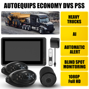 AUXITO Progressive Safe System DVS Kit 2024 For HGVs Safety Permit Rapid 0.2s Detection <strong>Blind</strong> <strong>Spot</strong> Alert Camera