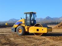 Compacteur à tambour unique SEM518 de 18 tonnes, rouleau compresseur vibrant pour routes, compacteur de sol SEM518 de 129 kW, disponible en stock