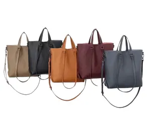 Популярная кожаная женская сумка для покупок, элегантная натуральная ручная сумка из коровьей кожи, винтажная женская сумка