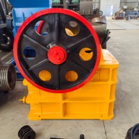 Concasseur à mâchoires fixe robuste avec moteur AC et moteur thermique, concasseur de pierres et de roches de type fixe pour usine minière et ligne de concassage de minerai