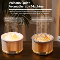 Difusor de Aromaterapia Volcano, Humidificador Doméstico de Alta Capacidad (0.5-1L), Compacto, Ultrasónico, para Aceites Esenciales, con Difusión Automática de Aroma