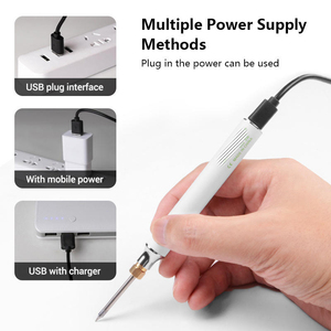 Outil de soudage sans fil USB 5V8W OEM, mini <span class=keywords><strong>fer</strong></span> à <span class=keywords><strong>souder</strong></span> portable pour extérieur, <span class=keywords><strong>fer</strong></span> à <span class=keywords><strong>souder</strong></span> à température contrôlée - Product Image 2