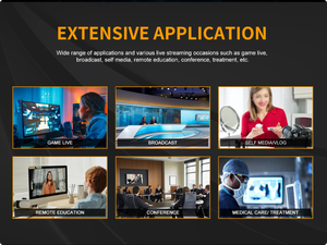 Boîte <span class=keywords><strong>de</strong></span> <span class=keywords><strong>capture</strong></span> UC1218-4K PRO HDMI2.0 pour la diffusion en direct |   Compatible OBS/Zoom/VMix - Product Image 5