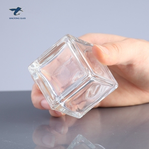 Directo de fábrica coñac delicado cuadrado 50Ml botella de <span class=keywords><strong>Perfume</strong></span> de vidrio para la etiqueta personalizada - Product Image 5