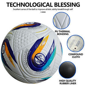 Thermal Bonded Durable Lightweight Eco-Friendly Size 5 <strong>Soccer</strong> Ball-2026 New Style Premium PU Indoor/Outdoor Football for Adults - Product Image 2