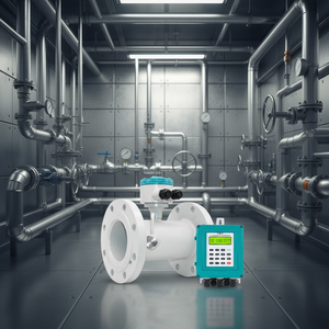 Customizable Digital Ultrasonic <b>Flow</b> <b>Meter</b> Variable Area for Oil & <b>Water</b> Plastic Flange Connection 1% Accuracy for Medium - Product Image 2