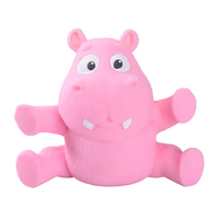 Jouet sensoriel anti-stress en forme d'éléphant lumineux à presser, vente en gros OEM, pour enfants et adultes