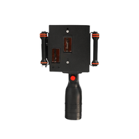 Imprimante jet d'encre portable 50 mm à grands caractères pour le bois, le carton, la date de production, le numéro de lot, les codes QR et les codes-barres