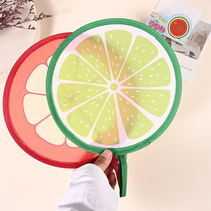 Ventaglio <span class=keywords><strong>Pieghevole</strong></span> Personalizzato in Tessuto con Stampa Frutta, Ideale per Esterni, Consegna Rapida, Regalo Promozionale Estivo, MOQ Basso - Product Image 5