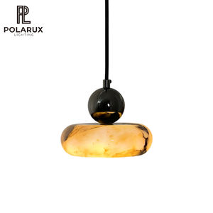 Lámpara Colgante Moderna Minimalista para Isla de Cocina, Comedor, Metal, Bul Gari, Mármol, LED, Alta Calidad, Única, Nueva, Lámpara Colgante Donya - Product Image 1