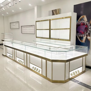 Espositore di Lusso a Prezzo di Fabbrica con LED per Gioiellerie, Negozi di Telefonia, Orologi, Profumerie e Farmacie, in MDF Resistente, Colore Personalizzabile - Product Image 1