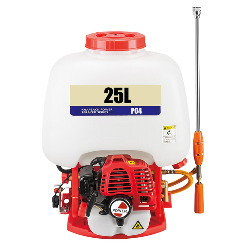 800 grande capacité 25 litres 2 temps moteur agriculture puissance sac à dos pulvérisateur pour pulvérisation de produits chimiq