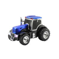 Diseño de tractores Altavoz de escritorio inalámbrico estéreo para coche TWS Altavoz de Supergraves de diente azul para coche al aire libre
