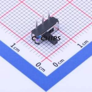 MK-12D18-G040 Slide Switch Through hole Component (THT) Switch Single Pole Double Throw Rectangle Pin Header PC Pin 8.55mm - Product Image 1