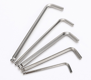 Clé Allen hexagonale à <span class=keywords><strong>Double</strong></span> extrémité en acier CR-V, <span class=keywords><strong>pas</strong></span> <span class=keywords><strong>cher</strong></span> 45 # avec bille - Product Image 4