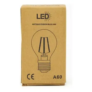 หลอดไฟ LED 6w 2700k ฐาน E14 ดีไซน์หรูหราสไตล์วินเทจ - Product Image 2