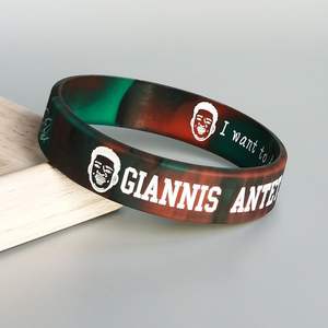 Pulsera de Silicona con Identificación de Estrella de Baloncesto - Product Image 3