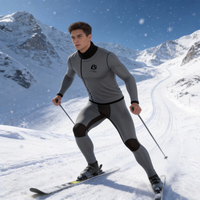 Combinaison de ski imperméable et résistante à l'eau, design imprimé, niveaux de protection 2/3/4/5, personnalisable, tissu 100% polyester 300g