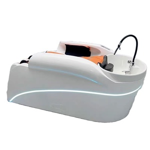 Cama de Masaje Eléctrica para Lavado de Cabello, Estilo Tailandés, con Circulación de Agua y Calentador Integrado, Especial para Salones de Belleza - Product Image 3