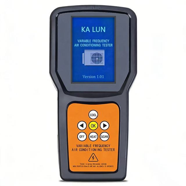 MLK Inverter Air Conditioner Tester - HVAC Diagnostic Tool for Fault Code Reading & Compressor Frequency Monitoring