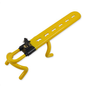 Serrure <span class=keywords><strong>antivol</strong></span> de véhicule Pince à longueur réglable Double crochet <span class=keywords><strong>Barre</strong></span> de verrouillage du volant - Product Image 3