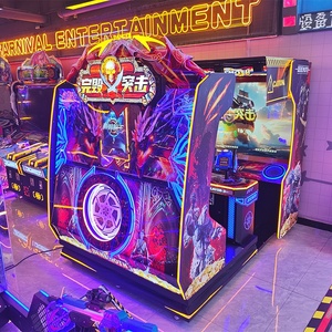 Máquina de juego de disparos arcade con tickets, máquina de tiro dinámico para parques de atracciones interiores, juego de disparos de <span class=keywords><strong>asalto</strong></span> de destrucción total - Product Image 2