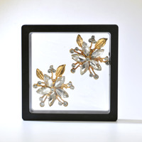 Couvre-bouton élégant, broche fleurie en strass, boutons de manchette en écaille de tortue pour chemises, accessoire de mode tendance et polyvalent