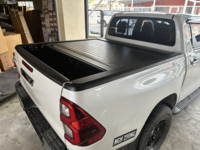 Capot rigide en alliage d'aluminium imperméable NP300 Ranger 5,5/6,5 pieds pour pick-up, couvre-caisse de camping, compatible Ford Maverick XL Lariat 2022-2024