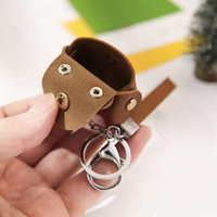Grosir Tas Mini Kulit PU Gantungan Kunci Dompet Koin Tas Tangan Kecil Aksesoris Hadiah untuk Wanita