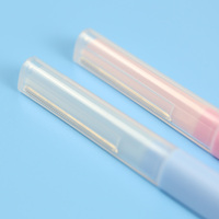 Rasoir à sourcils multifonctionnel à double tête, personnalisation de la couleur du manche et du motif imprimé, outil de beauté en acier inoxydable, vente en gros