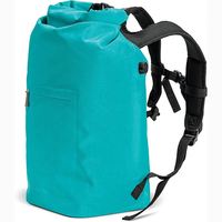 Sac isotherme pour aliments imperméable avec logo personnalisé, sac à dos isotherme pour le cyclisme, pour transporter des repas isolés, portable