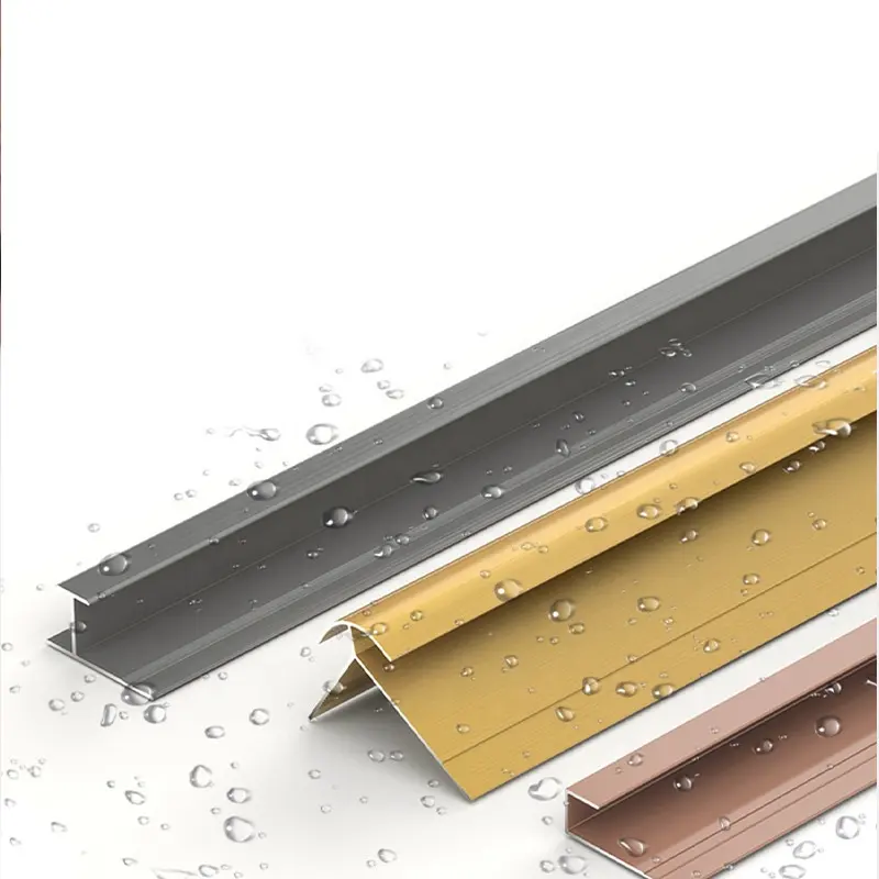 L Angle House Decorative Moden Waterproof Corners Trim Aluminum Materials Trim Strips Aluminum edge