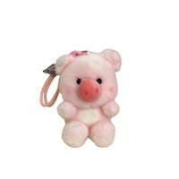 Adorable Porte-clés en Peluche Animal de 18 cm, Pendentif Mascotte en Peluche, Jouet en Vinyle, Cadeau, Breloque pour Sac, Porte-clés de Voiture, pour Machine à Grue