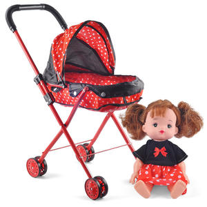 Juego de Casa de Muñecas Deluxe 8 en 1 con Accesorios y Cochecito para Muñecas - Product Image 2