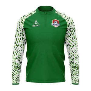 Sublimation personnalisée Logo de la marque Veste de vêtements de sport Veste d'uniformes de football pour hommes - Product Image 2