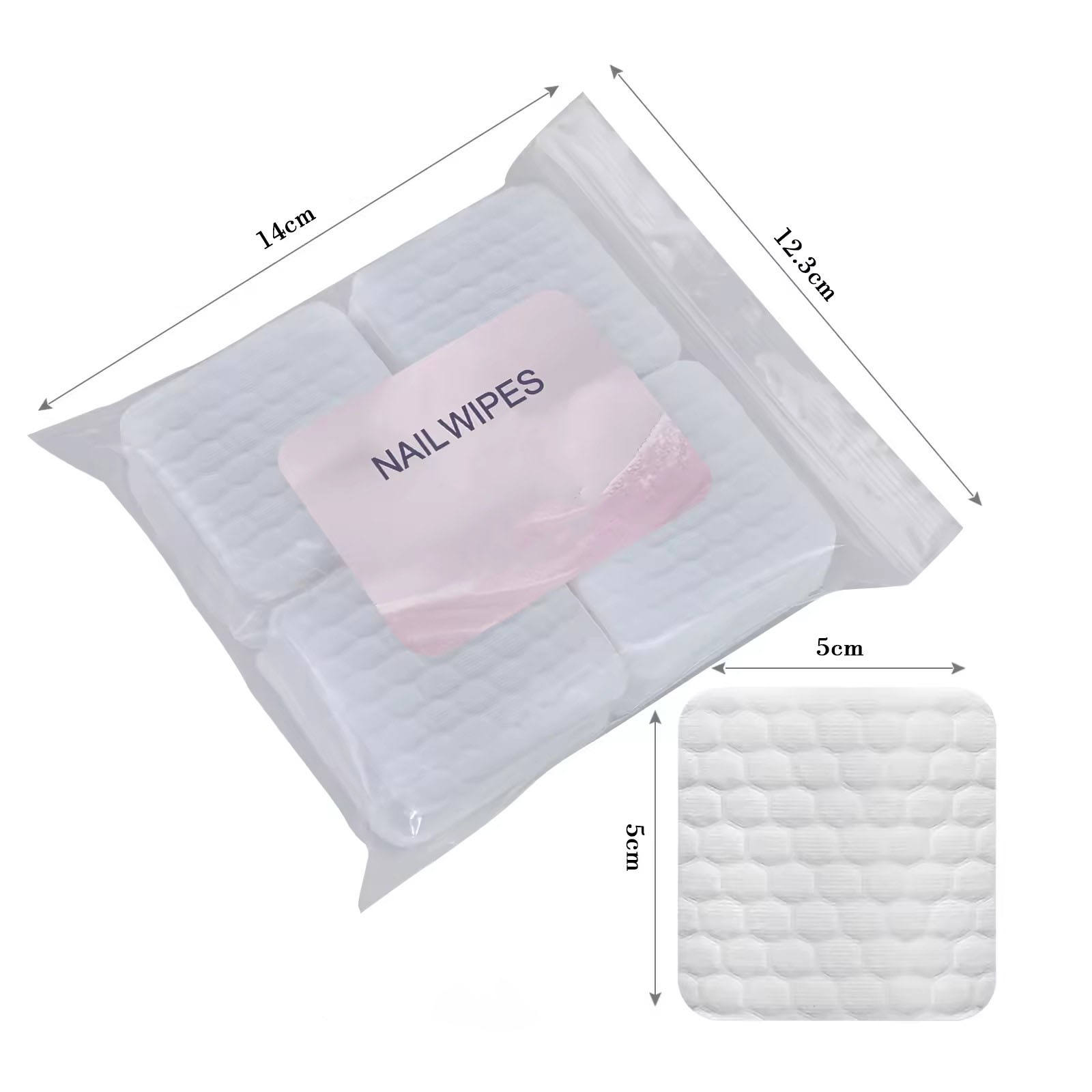 สีขาว 200 ชิ้น/ถุง