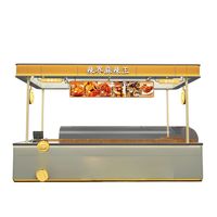 Présentoir Commercial Diding Mall Personnalisé pour Brochettes de Barbecue Multifonctionnelles et Spécialisées, Peintes par Sublimation