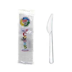 SET DI 20 COLTELLOLLI COMPATTI TRASPARENTE RICICLABILI - Product Image 1