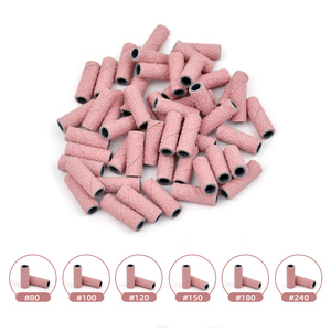 Hot Selling 3mm Sanding Bands <b>Nail</b> <b>Tools</b> Custom Logo Small <b>Nail</b> Sanding Bands with Mandrel Bit - Product Image 1